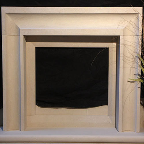 Cheminée à bois - BIANCO CAVE - encastrable / simple face / à foyer ouvert