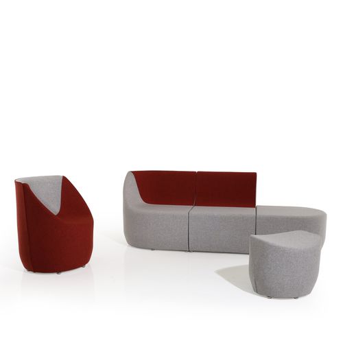 Canapé modulable - HAORI - FI.MA DI MASINI E FIGLI - contemporain / en tissu / en cuir