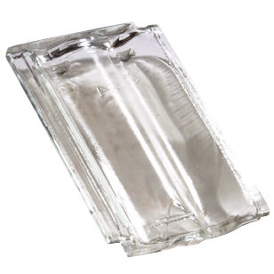 Tuile à emboitement - DELTA 10 STE FOY - EDILIANS - en verre / petit moule / transparente