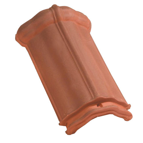 Tuile de rive - 309.152 - EDILIANS - en terre cuite / petit moule / rouge