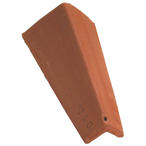 Tuile de rive - 752 - EDILIANS - en terre cuite / petit moule / rouge