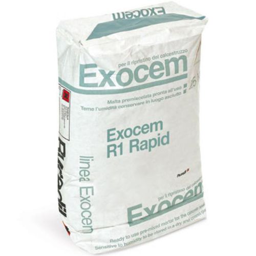 Mortier de réparation - EXOCEM R1 RAPID - RUREDIL - de restauration / pour béton / de ciment