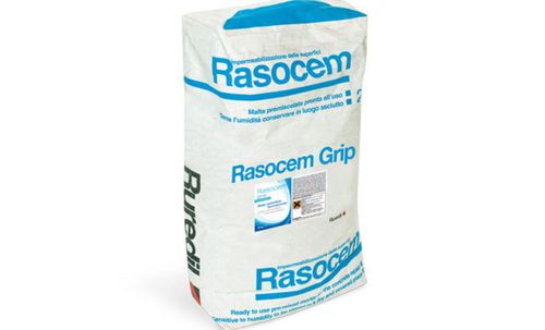 Mortier de réparation - RASOCEM GRIP - RUREDIL - d'étanchéité / de protection / pour béton