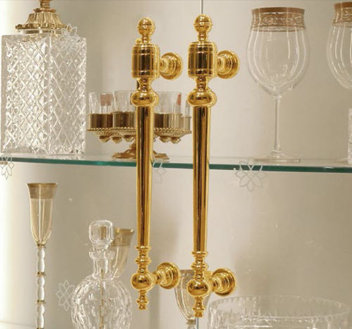 Poignée de tirage pour porte en verre - ASCOT - SALICE PAOLO - en laiton / classique / résidentielle