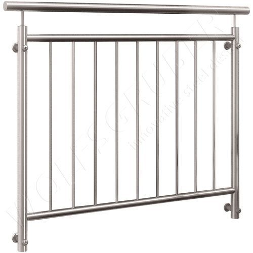 Garde-corps en inox - B01 - WOLFSGRUBER - à barreaux / d'extérieur / pour escalier