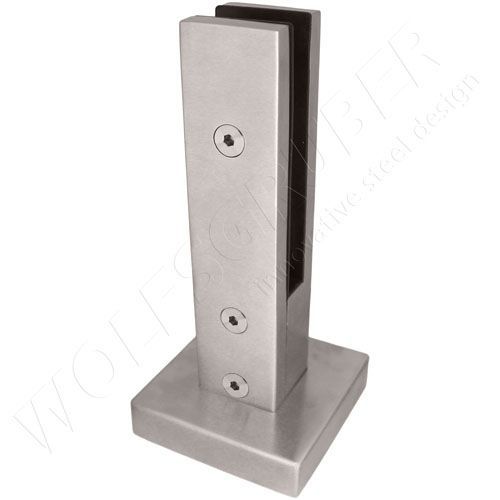 Pince à verre en acier inoxydable - MG10 series - WOLFSGRUBER - pour agencement intérieur / pour garde-corps / pour intérieur