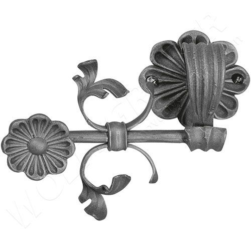 Élément de fixation en acier - 8201 series - WOLFSGRUBER - pour rideaux / pour intérieur