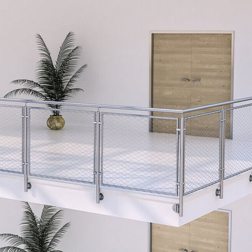 Garde-corps en inox - X-TEND - WOLFSGRUBER - en câble / d'extérieur / pour escalier