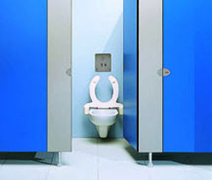 Cabine sanitaire en aluminium - SCENA - SOEMA - pour WC / pour établissement public