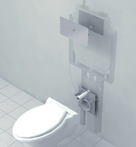 Chasse d'eau numérique - V417 - SOEMA - pour WC