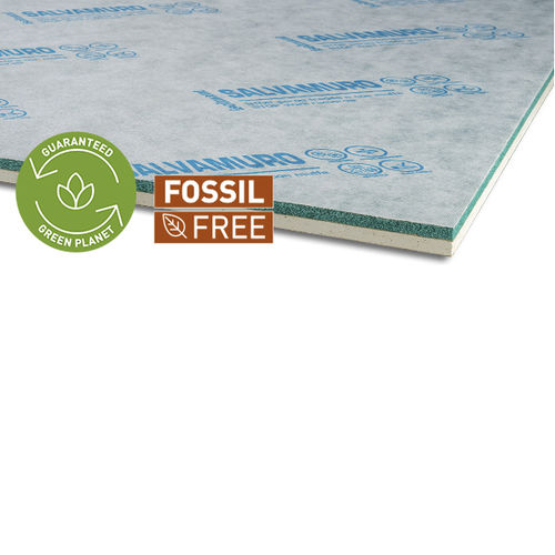 Complexe de doublage âme en polyéthylène - IsolGypsum Special Super Green - TECNASFALTI (ISOLMANT) - avec revêtement de plâtre / pour mur / Euroclasse B-s1-d0