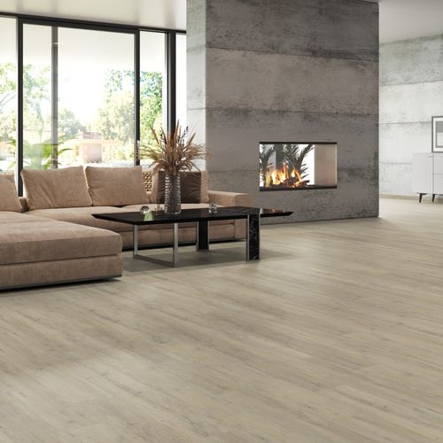 Parquet contrecollé - MANDEL - tilo GmbH - en chêne / en vinyle / brossé