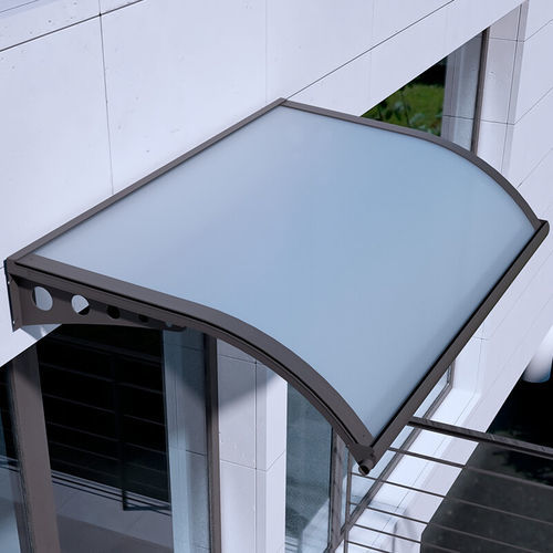 Auvent pour porte - FORATA - MIONI - pour fenêtre / en aluminium / en acier