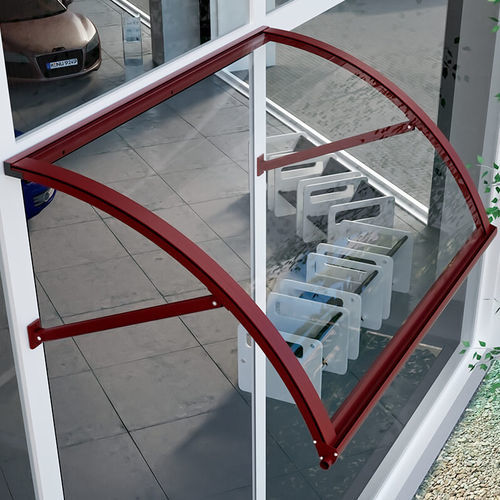 Auvent pour porte - SCUDO - MIONI - pour fenêtre / aluminium / en polycarbonate