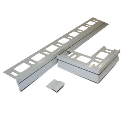Gouttière en aluminium prélaqué - AQUASCUD LINE - VOLTECO - rectangulaire