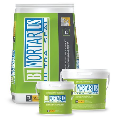 Mortier de ragréage - BI ULTRA SEAL - VOLTECO - de protection / imperméable / pour chape