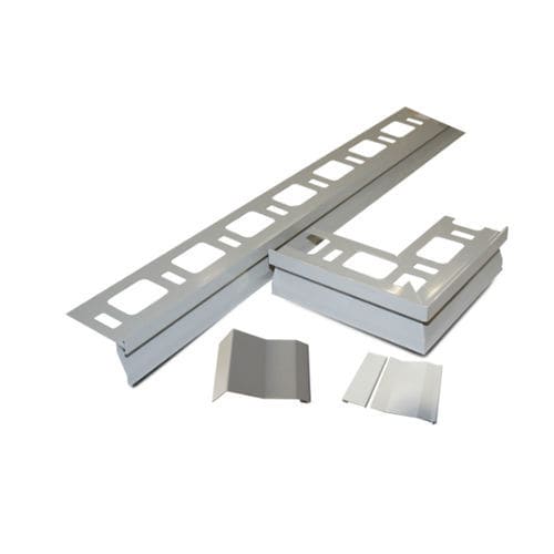 Gouttière en aluminium peint - AQUASCUD LINE - VOLTECO - rectangulaire