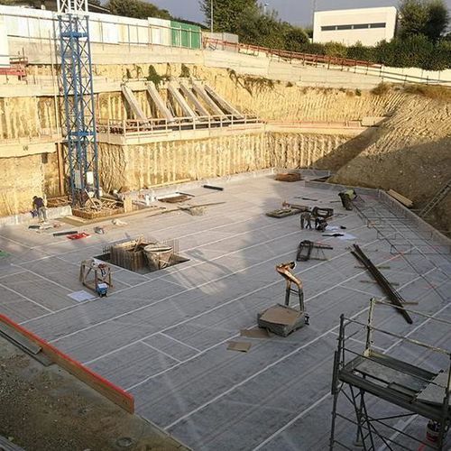 Membrane d'étanchéité de protection - AMPHIBIA 3000 GRIP - VOLTECO - de fondation / pour chape / pour sous-sol