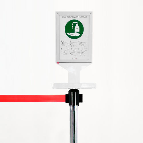 Poteau de guidage à sangle rétractable - SHELF FOR SANITARY - Flex
