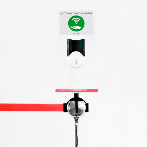 Poteau de guidage à sangle rétractable - AUTOMATIC DISPENSER - TENDIFLEX® SPHERE - Flex