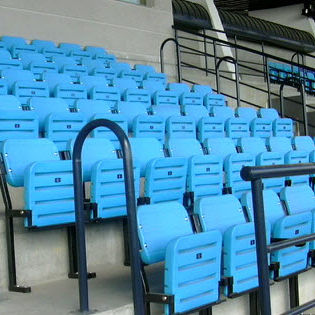Siège de gradin rabattable - MONDOSEAT 5 - MONDO - pour installation sportive