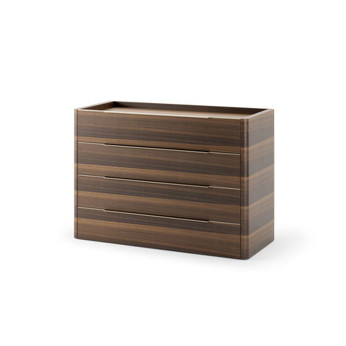 Commode contemporaine - Domus  - TURRI - en placage de bois / en MDF / par Matteo Nunziati