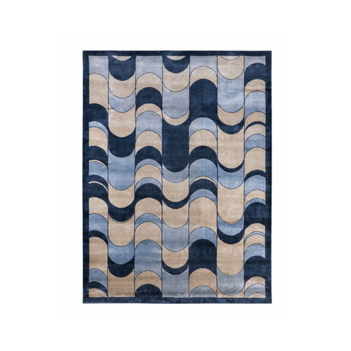 Tapis contemporain - Eclipse  - TURRI - à motif / en soie / rectangulaire