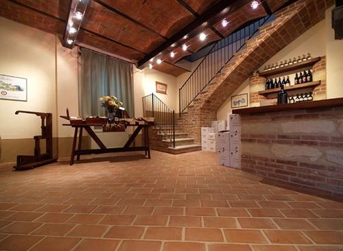 Carrelage en terracotta - QUADRATE - FORNACE BALLATORE GIUSEPPE - mat / d'intérieur / de sol