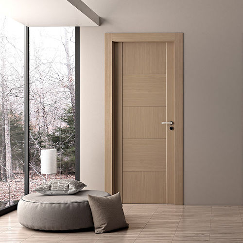 Porte d'intérieur - Gaia 9C Tecnorovere Bianco - PAIL SERRAMENTI - en bois / battante / contemporaine