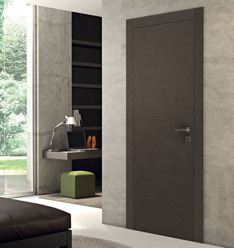 Porte affleurante - Marsia - PAIL SERRAMENTI - d'intérieur / en bois / battante