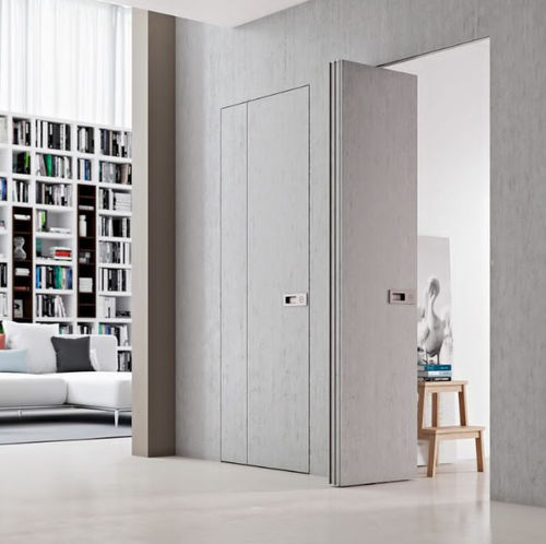 Porte invisible - Linea - PAIL SERRAMENTI - d'intérieur / en bois / pliante