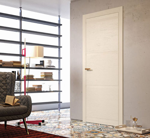 Porte d'intérieur - Onda Tirreno - PAIL SERRAMENTI - en bois / battante / contemporaine