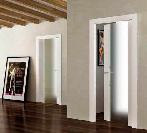 Porte d'intérieur - Incanto V - PAIL SERRAMENTI - en bois / battante / contemporaine