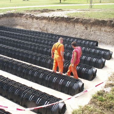 Tunnel de retention - DRAINFIX TWIN - HAURATON