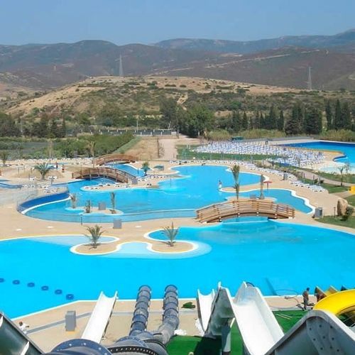 Piscine courbe - ADULT LAGOONS - TECNOPISCINE INTERNATIONAL - d'extérieur / pour parc aquatique / enterrée