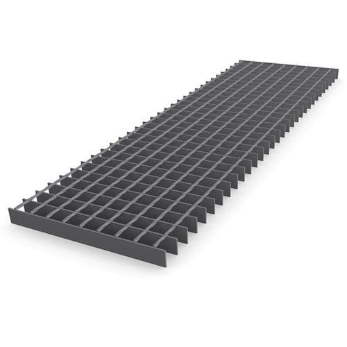 Caillebotis en inox - MEISER - en acier doux / pour passerelle / pour passerelle industrielle