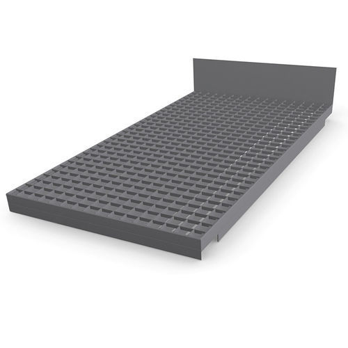 Caillebotis en acier - MEISER - pour grille de caniveau / pour marche d'escalier / pour passerelle