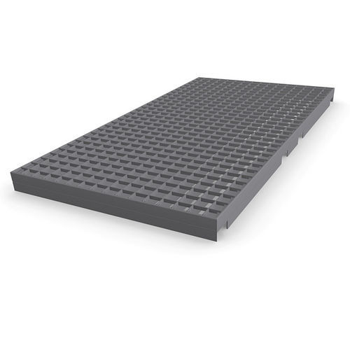 Caillebotis en acier - MEISER - pour grille de caniveau / pour marche d'escalier / pour passerelle