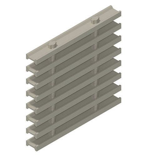 Caillebotis en polyester - MEISER - en fibre de verre / GRP / pour marche d'escalier