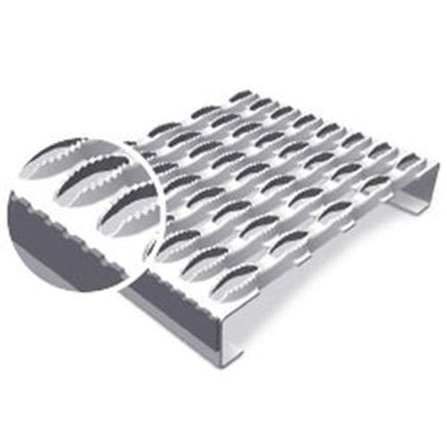 Marche en métal - STAIRTREADS - MEISER - en grille / antidérapante