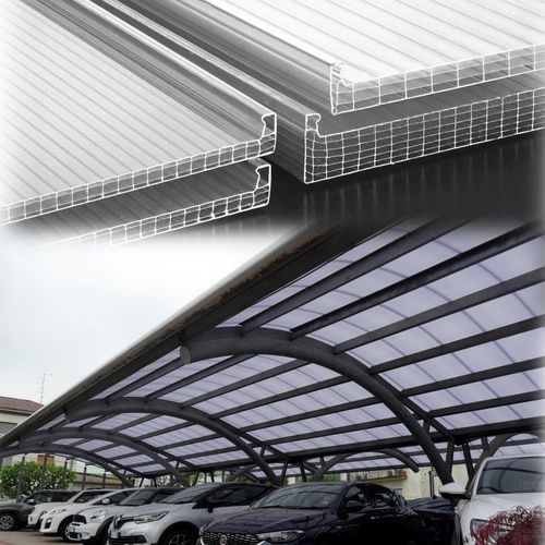 Panneau en polycarbonate alvéolaire - BDL®  - Stabilit Suisse - plan / pour toiture / pour mur-rideau