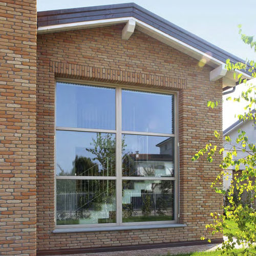 Fenêtre en bois - C80 - CIPRIANI SERRAMENTI - fixe / à triple vitrage / à coupure thermique