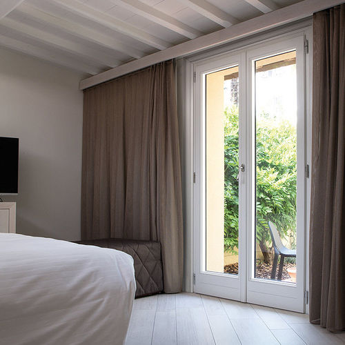Porte-fenêtre battante - HISTORICAL - CIPRIANI SERRAMENTI - en bois / en aluminium / à coupure thermique
