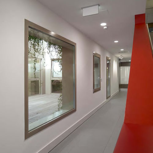 Fenêtre en aluminium - FLAT LINE - CIPRIANI SERRAMENTI - battante / basculante / fixe