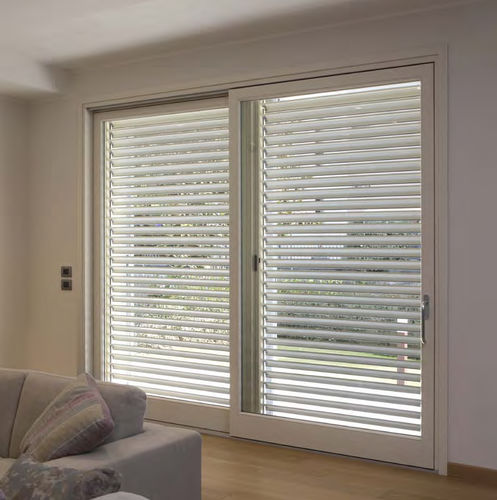 Brise-soleil en aluminium - CIPRIANI SERRAMENTI - en acier galvanisé / pour fenêtre / horizontal
