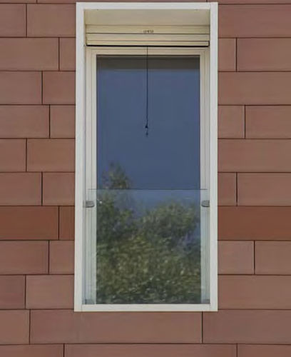Garde-corps en verre - CIPRIANI SERRAMENTI - à panneaux / d'extérieur / pour fenêtre
