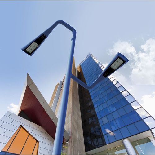Lampadaire urbain - SLIDE - GROUPE RAGNI - design original / en fonte d'aluminium / en verre