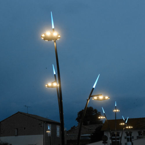 Lampadaire urbain - MARGO - GROUPE RAGNI - de jardin / contemporain / en aluminium