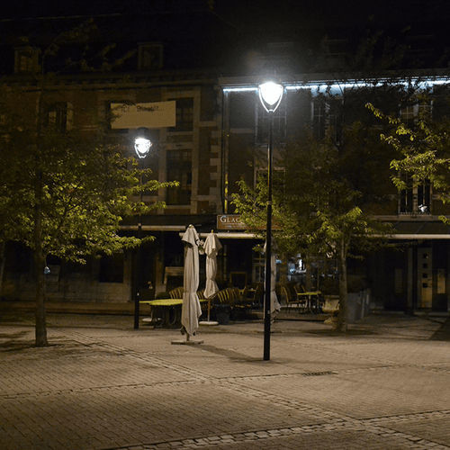 Lampadaire urbain - JOYAU - GROUPE RAGNI - de jardin / contemporain / en aluminium