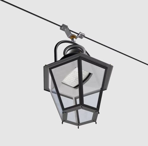 Éclairage sur câble à LED - CAP FERRAT - GROUPE RAGNI - rond / aluminium / en laiton
